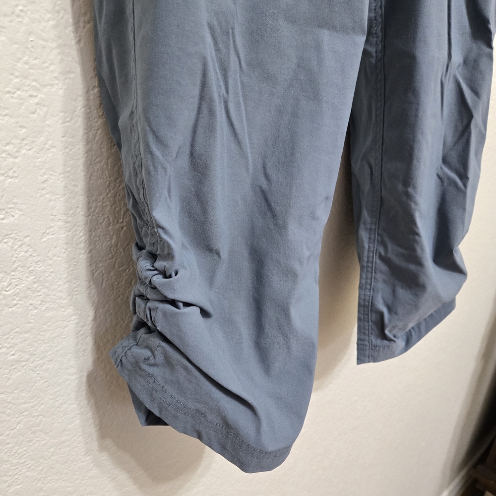 Eddie Bauer Blue Capri  Pants Size 12 - Picture 5 of 10